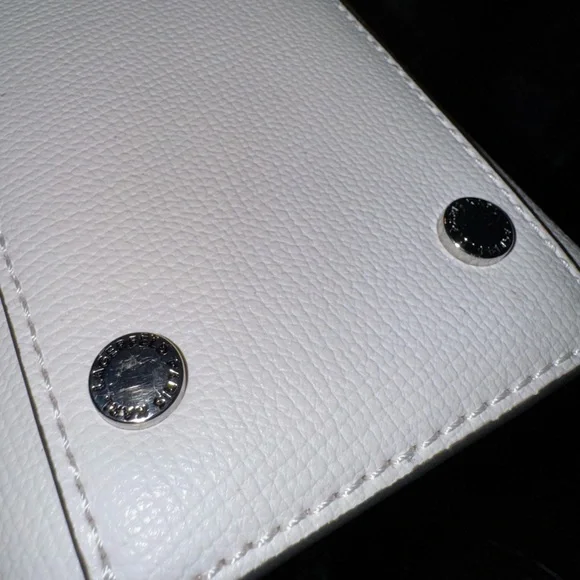 KARL LAGERFELD MAYBELLE BLACK WHITE SATCHEL TOTE CROSSBODY - Picture 8 of 11